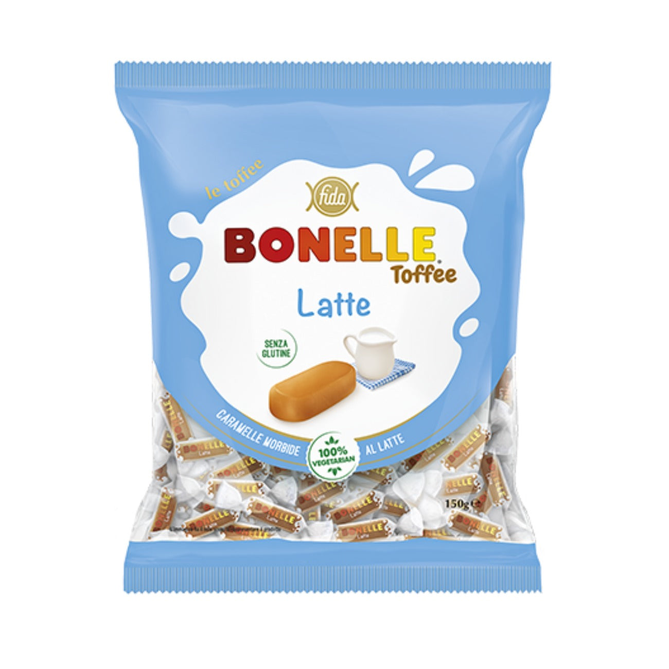 Pehmed piimatoffee kommid Toffee Latte, 150g