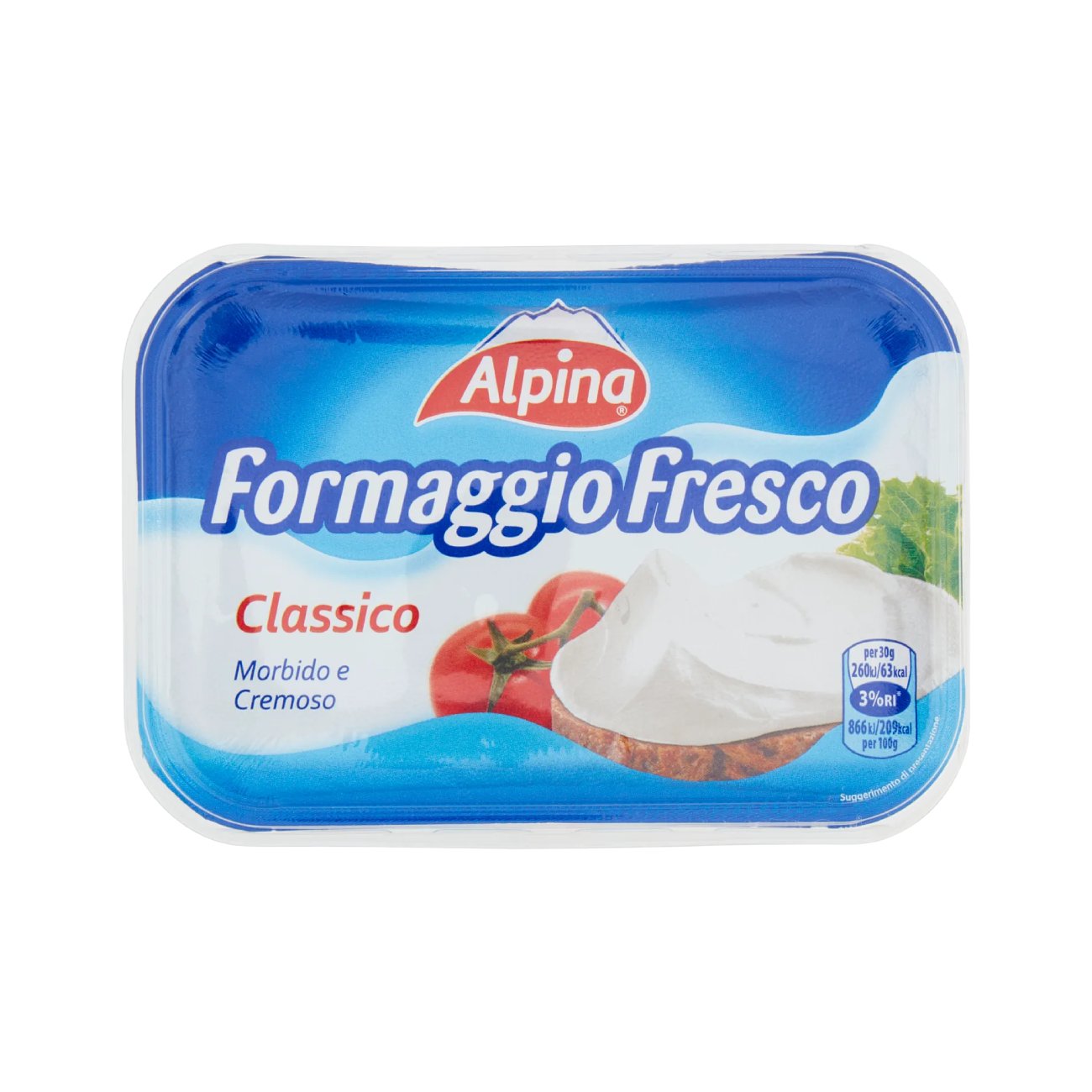 Svaigais siers ALPINA Formaggio Fresco, 175g