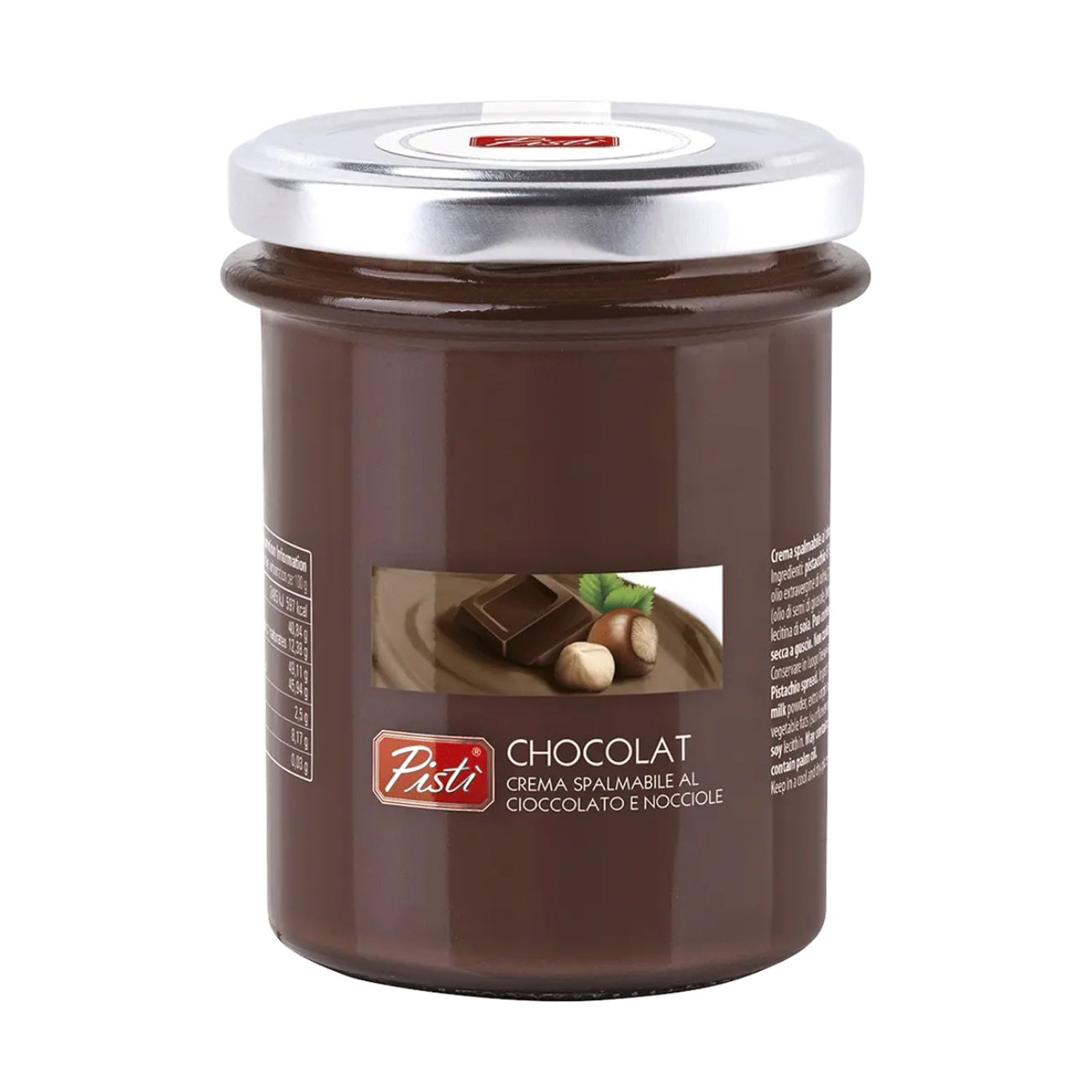 Šokolādes un lazdu riekstu krēms PISTI, 200g