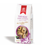 Итальянская закуска Taralli Cipolla e Olive FIORE DI PUGLIA, 250г