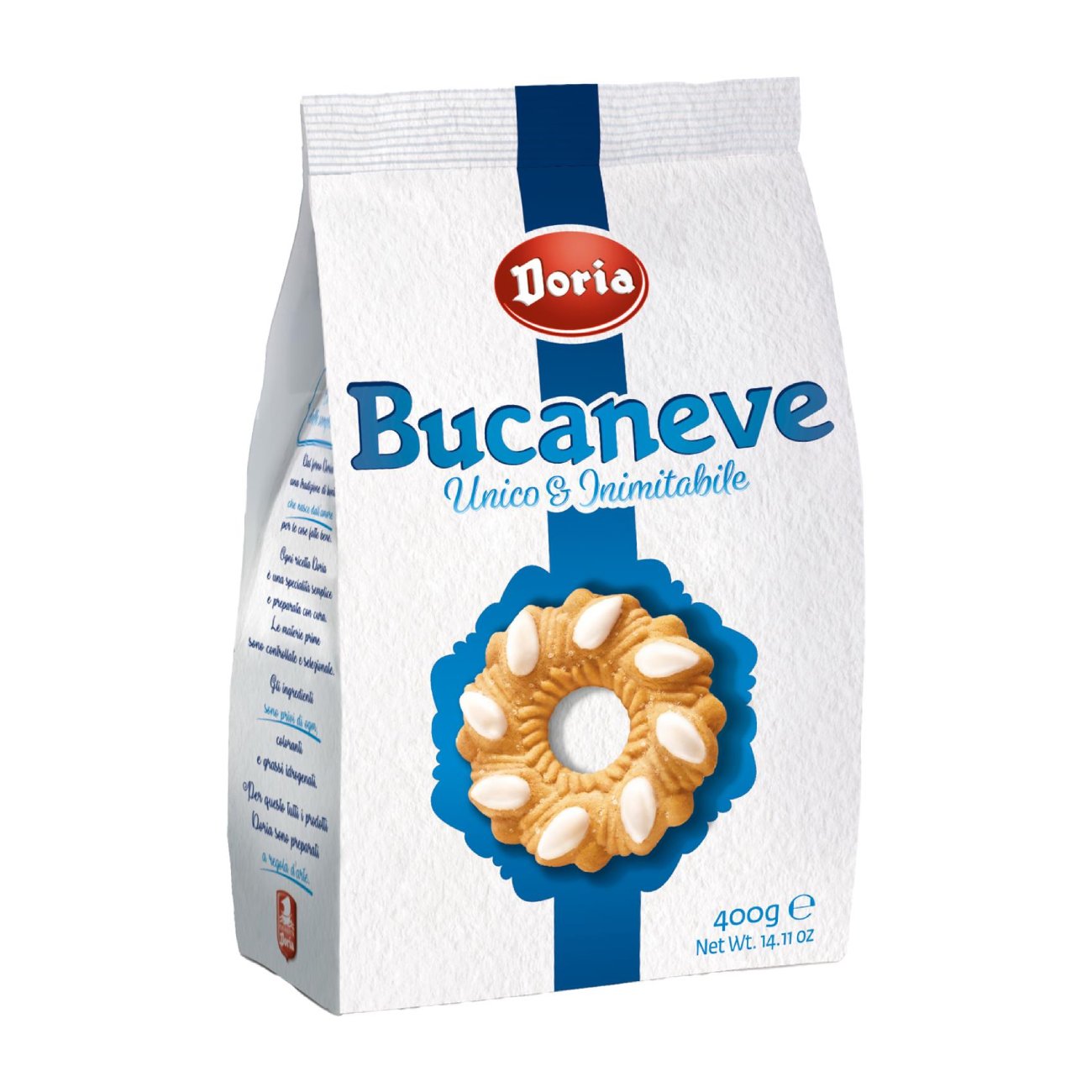 Biscuit cookies DORIA Bucaneve, 400 g