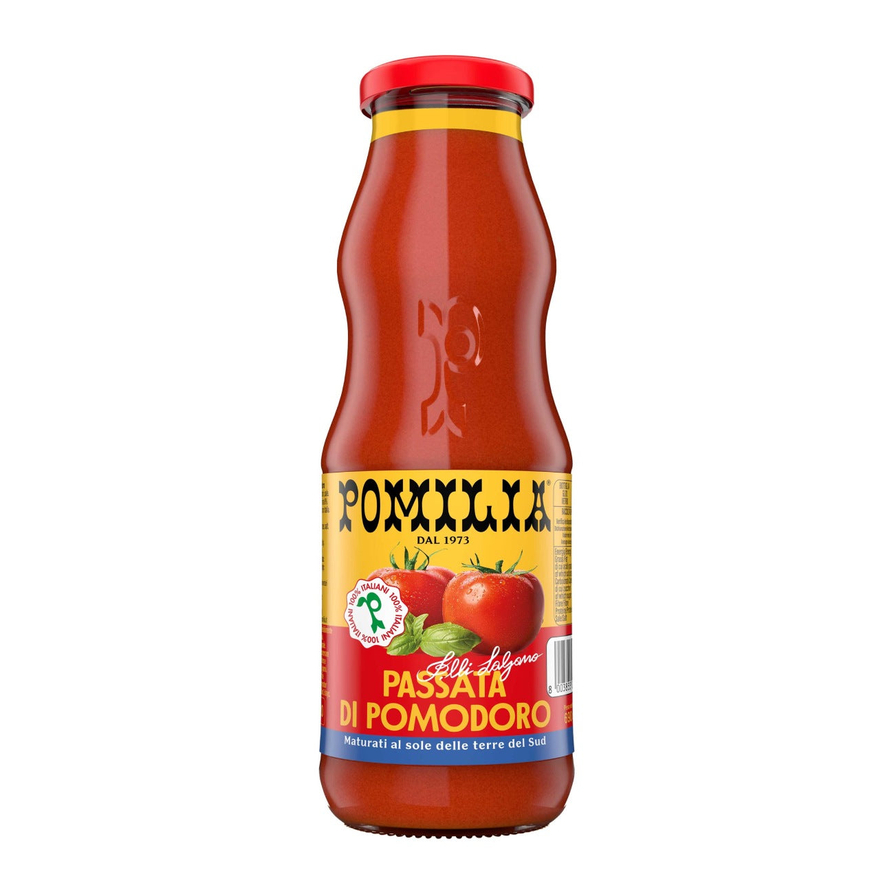 Tomatikaste klassikaline POMILIA Passata di Pomodoro, 690g