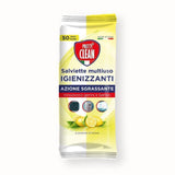 Drėgnos servetėlės su citrinos kvapu PRETTY CLEAN Multiuso, 50 vnt.