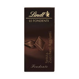 Dark chocolate without added sugar LINDT Fondente, 100g
