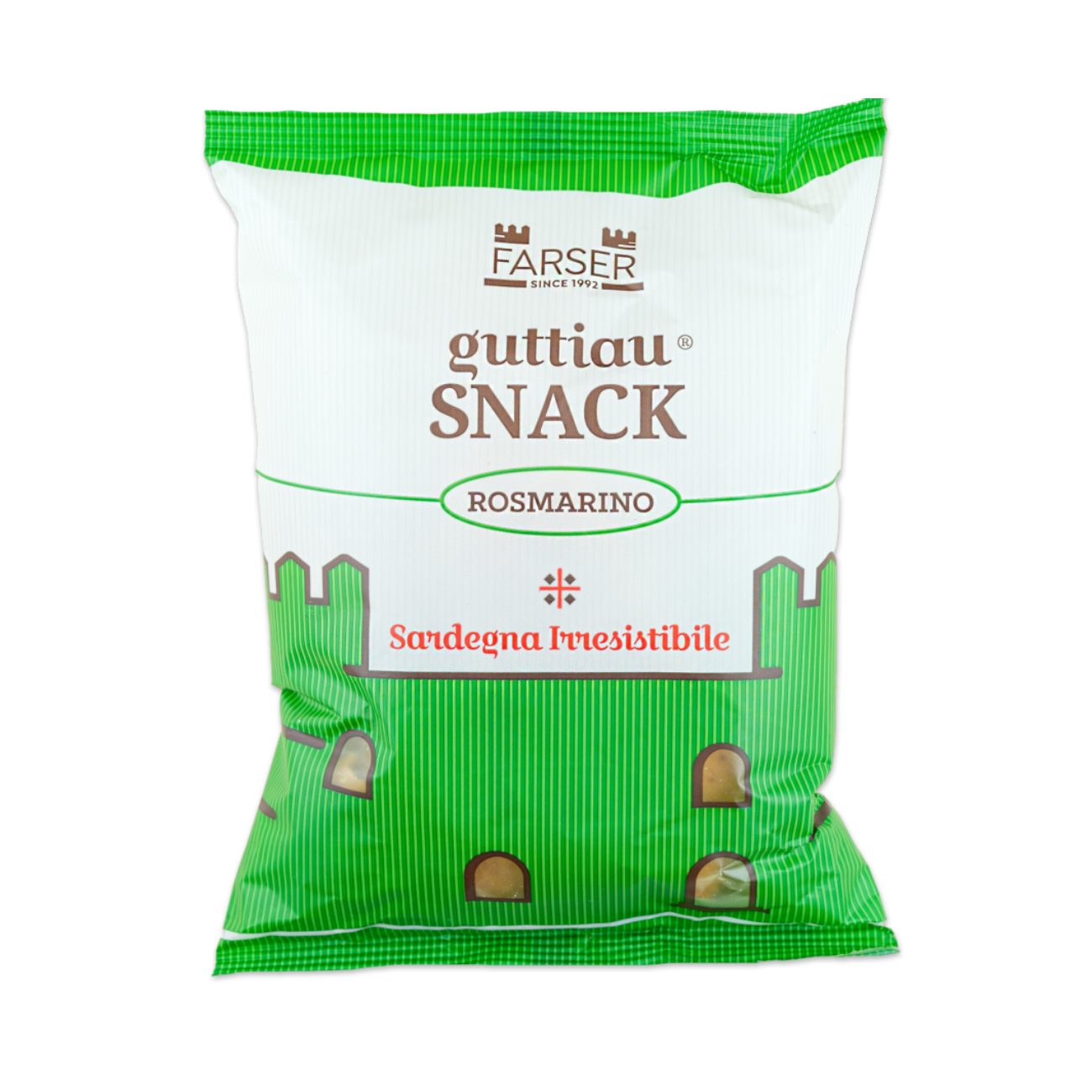 Sardīnijas uzkoda ar rozmarīna garšu GUTTIAU SNACK Rosmarino, 70g