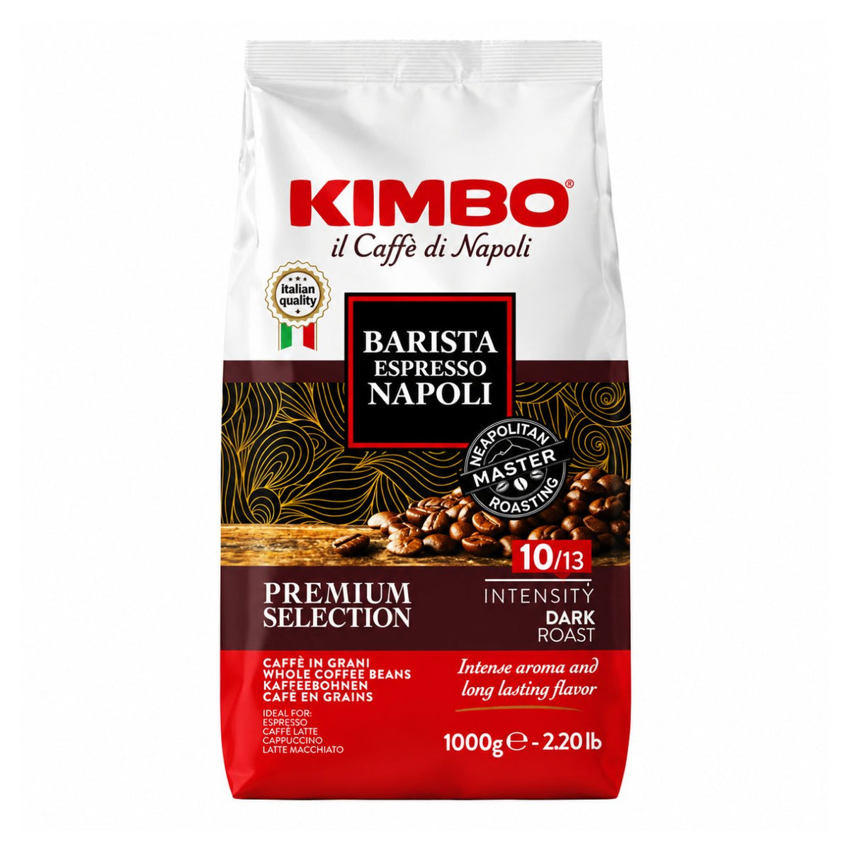 KIMBO Espresso Napoli kafijas pupiņas