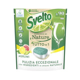 Таблетки для мытья посуды SVELTO Citrus All in 1 Eco, 90MR