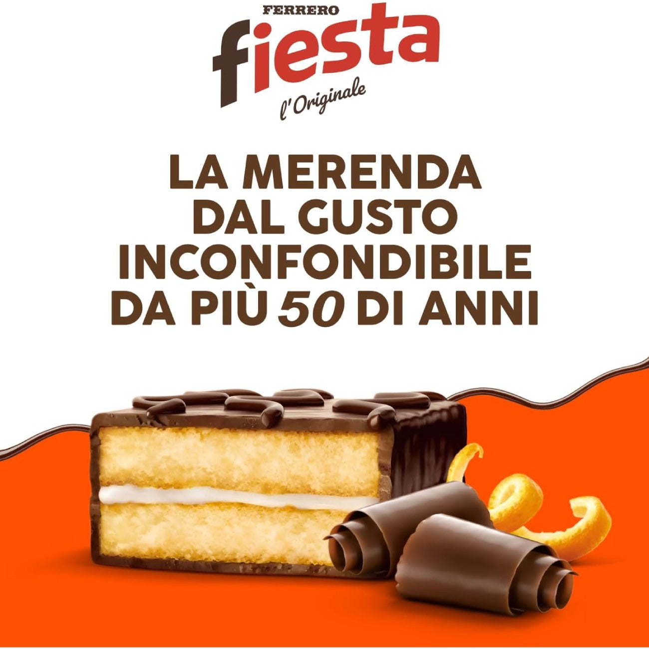 Biskvīta uzkoda KINDER Fiesta l'Originale, 360 g