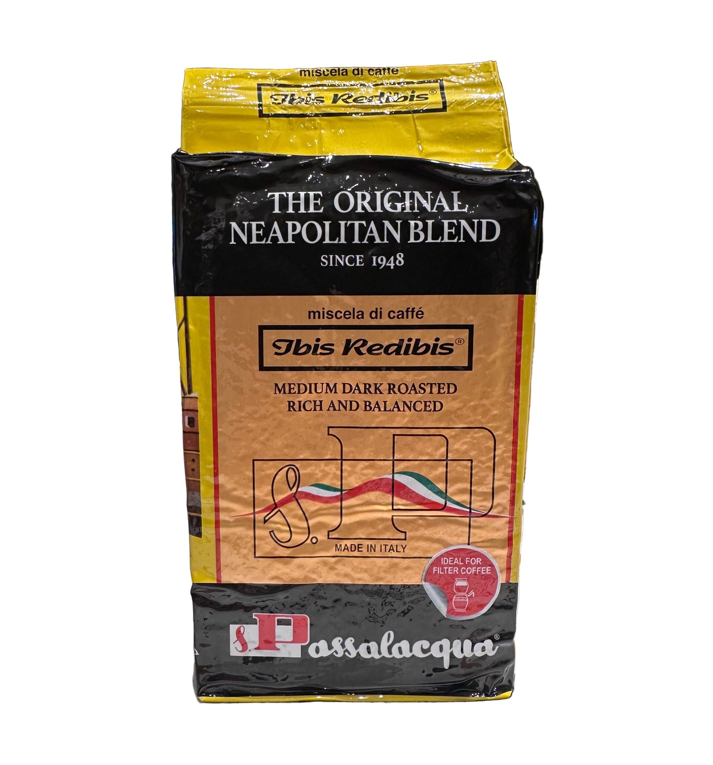 Ground coffee PASSALACQUA Ibis Redibis, 198g