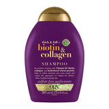 Juuksešampoon OGX Biotin & Collagen, 385 ml