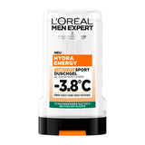 Гель для душа и шампунь LOREAL Hydra Energy Sport, 250 мл