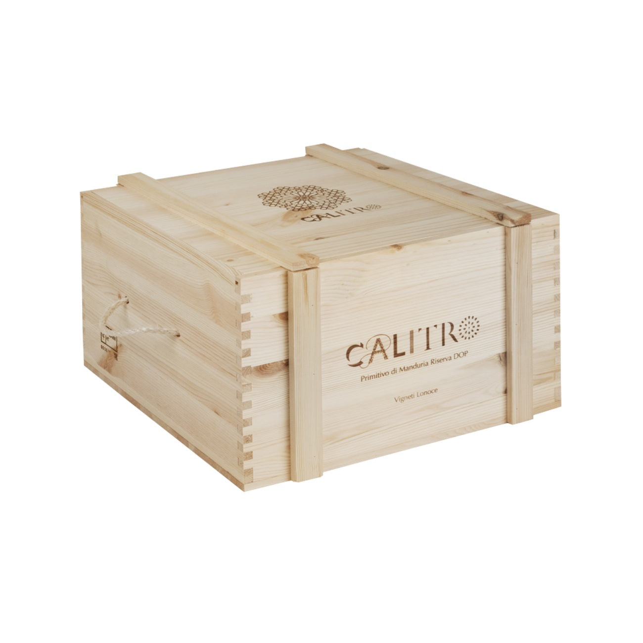 Puidust kinkekarp kuuele veinipudelile