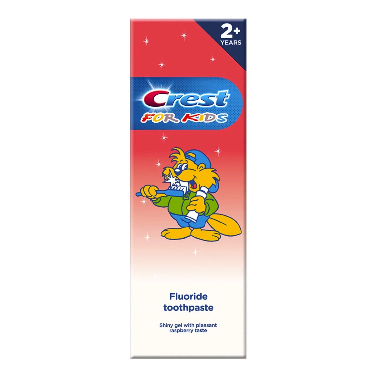 Зубная паста с фтором для детей Raspberry Kids 2+, 50 мл