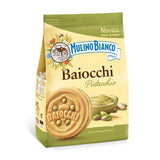 Cepumi pildīti ar pistāciju krēmu MULINO BIANCO Baiocchi Pistacchio, 240g