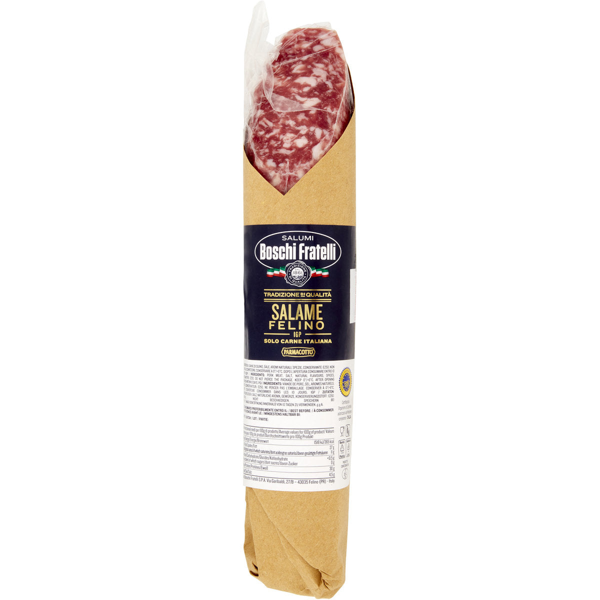 Salami desa BOSCHI FRATELLI Felino IGP, 370/450g