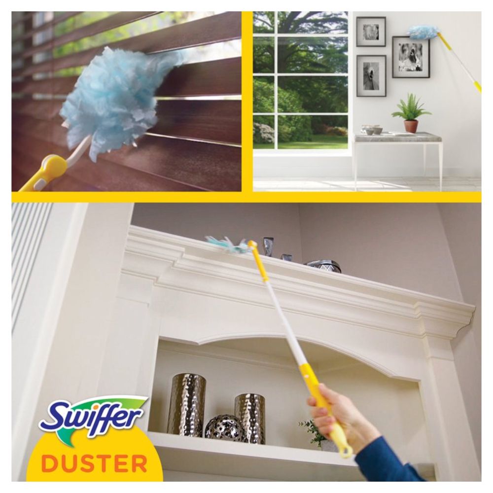 Putekļu slotiņas ar rokturi SWIFFER XXL