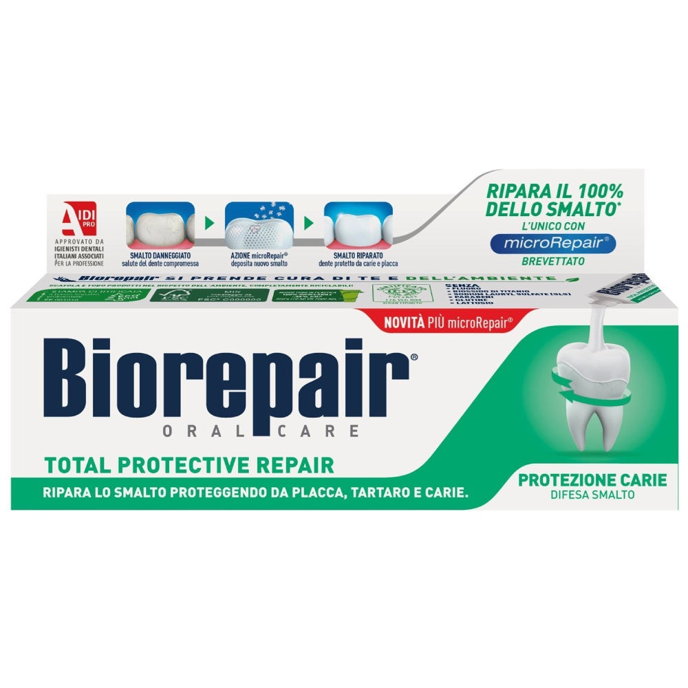 Zobu pasta BIOREPAIR Total Protective Repair, 75 ml