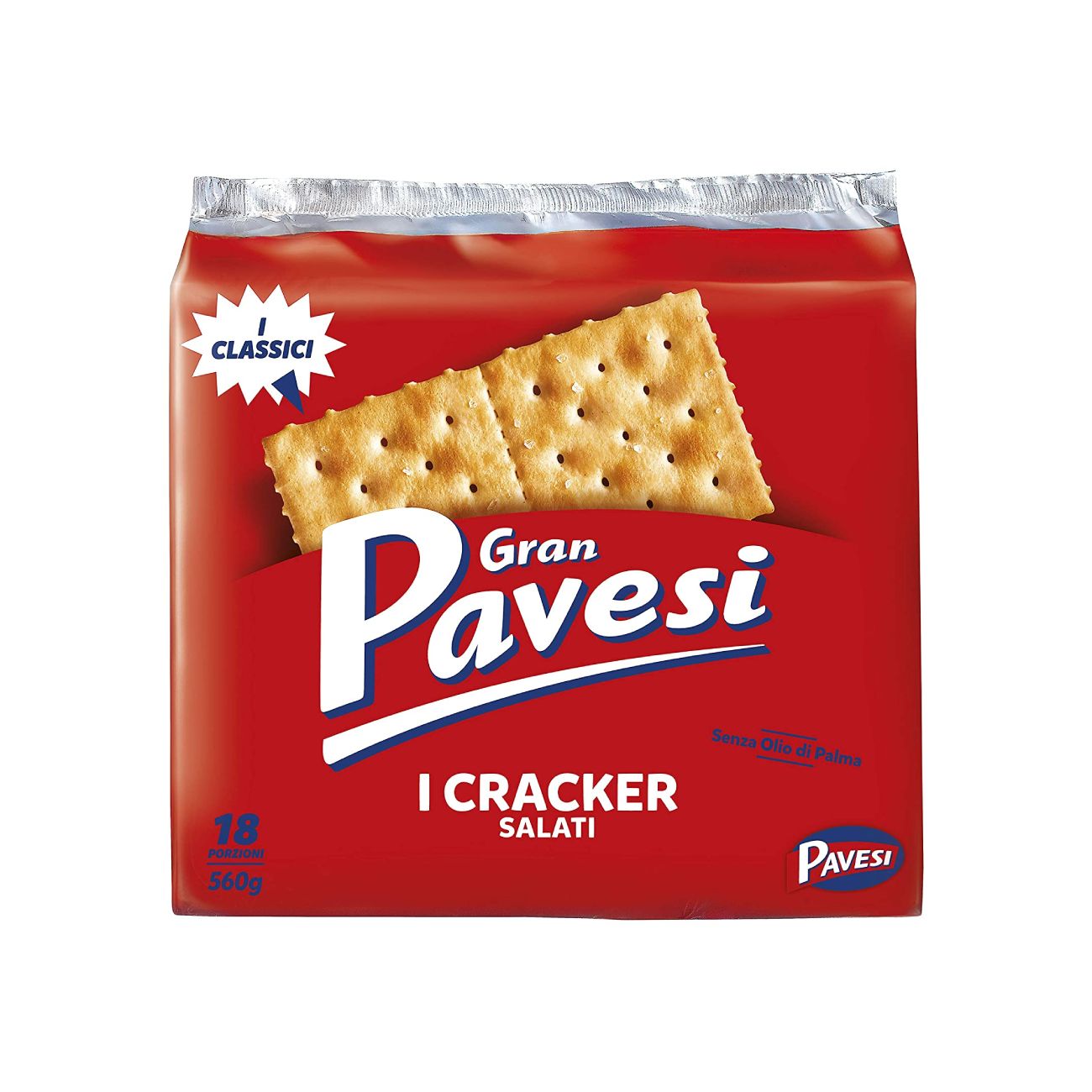Krekeri sālīti GRAN PAVESI Classic, 560 g