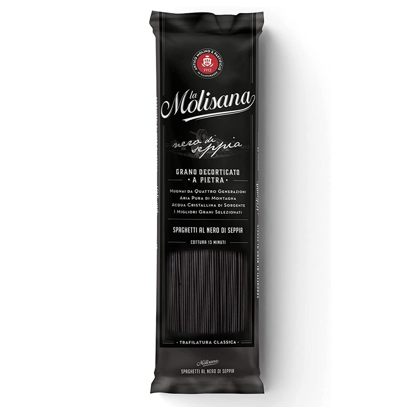 Melnie spageti LA MOLISANA Al Nero Di Seppia, 500g