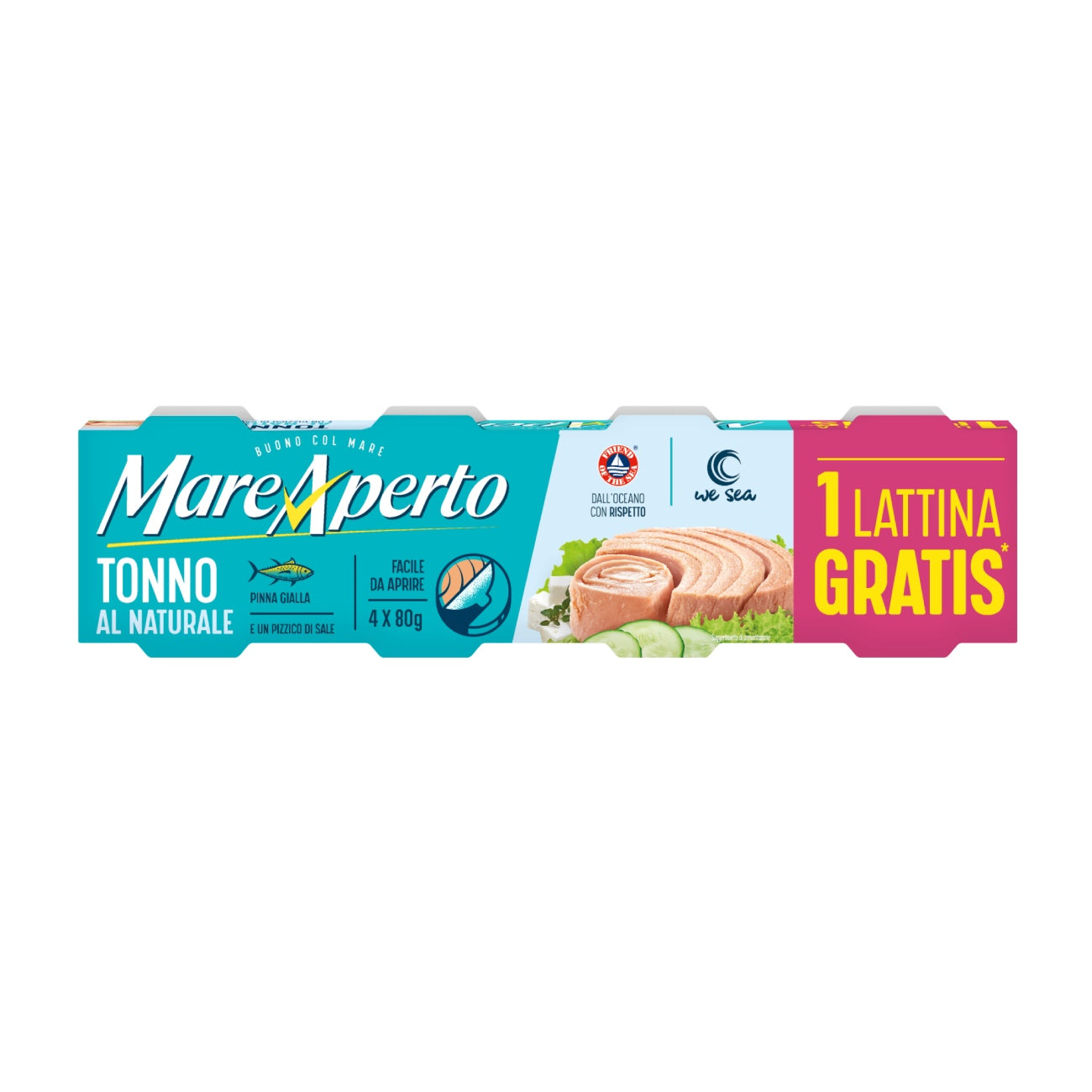 Натуральный тунец Tonno Al Naturale, 320г