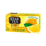 Чай со вкусом лимона, 25 шт.