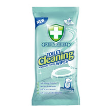 Mitrās salvetes tualetes podam GREEN SHIELD Toilet, 40 gab.