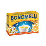 Instant chamomile tea with honey and orange, 16 pcs.