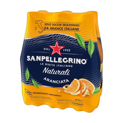Gāzēts bezalkoholisks dzēriens SANPELLEGRINO Aranciata Naturali, 1200 ml