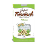 Skrudinti migdolai baltame šokolade su pistacijų skonio Triociock Pistachio, 500g