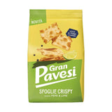 Crispy snack Sfoglie Lime e Pepe, 150g