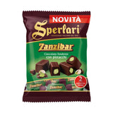 Dark chocolate candies with pistachios SPERLARI Zanzibar, 117g