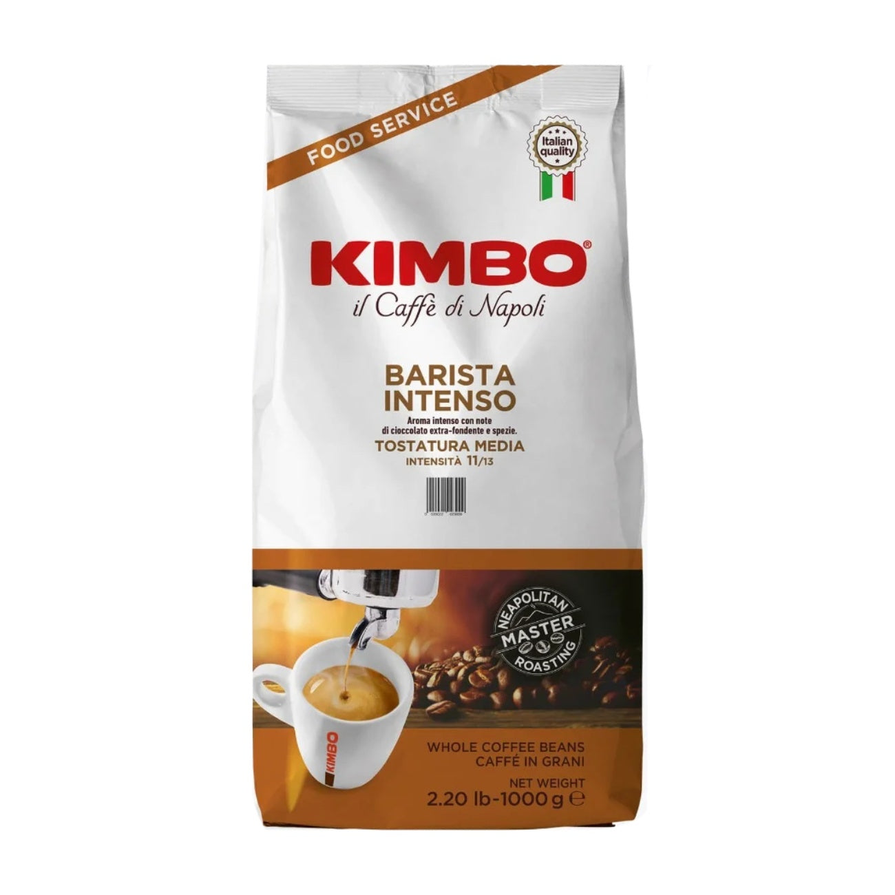 Кофейные зерна KIMBO Espresso Barista Intenso, 1 кг