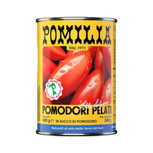 Kooritud tomatid tomatimahlaga POMILIA Pomodori Pelati, 400g