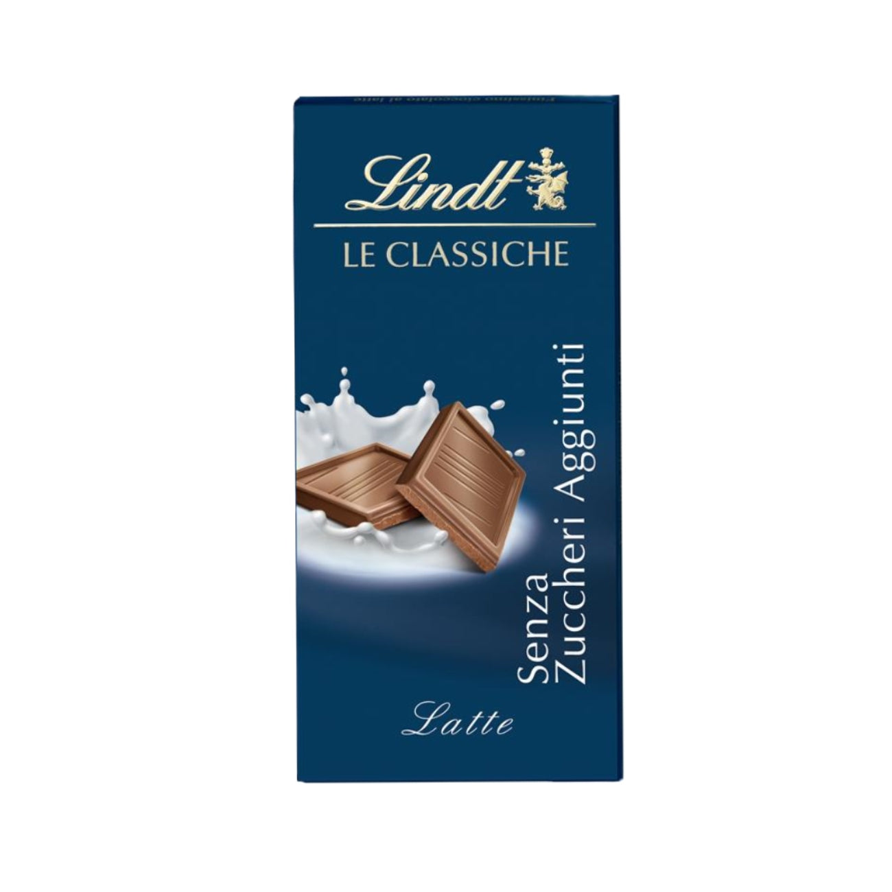Piena šokolāde bez pievienota cukura LINDT Latte, 100g