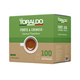 Kafijas kapsulas TORALDO Forte & Cremoso (600g), 100 gab.