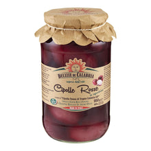 Red onions in sweet and sour brine DELIZIE CALABRIA, 530g