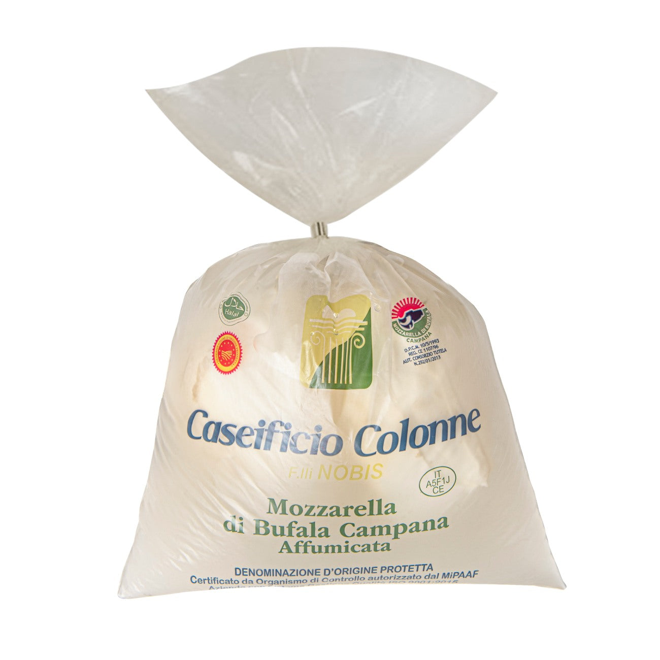 Kūpināts mocarellas siers CASEIFICIO Bufala Affumicata, 4x125g