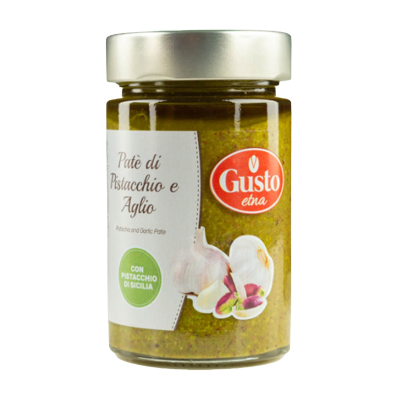Sicilian pistachio pesto with garlic GUSTO ETNA, 190g