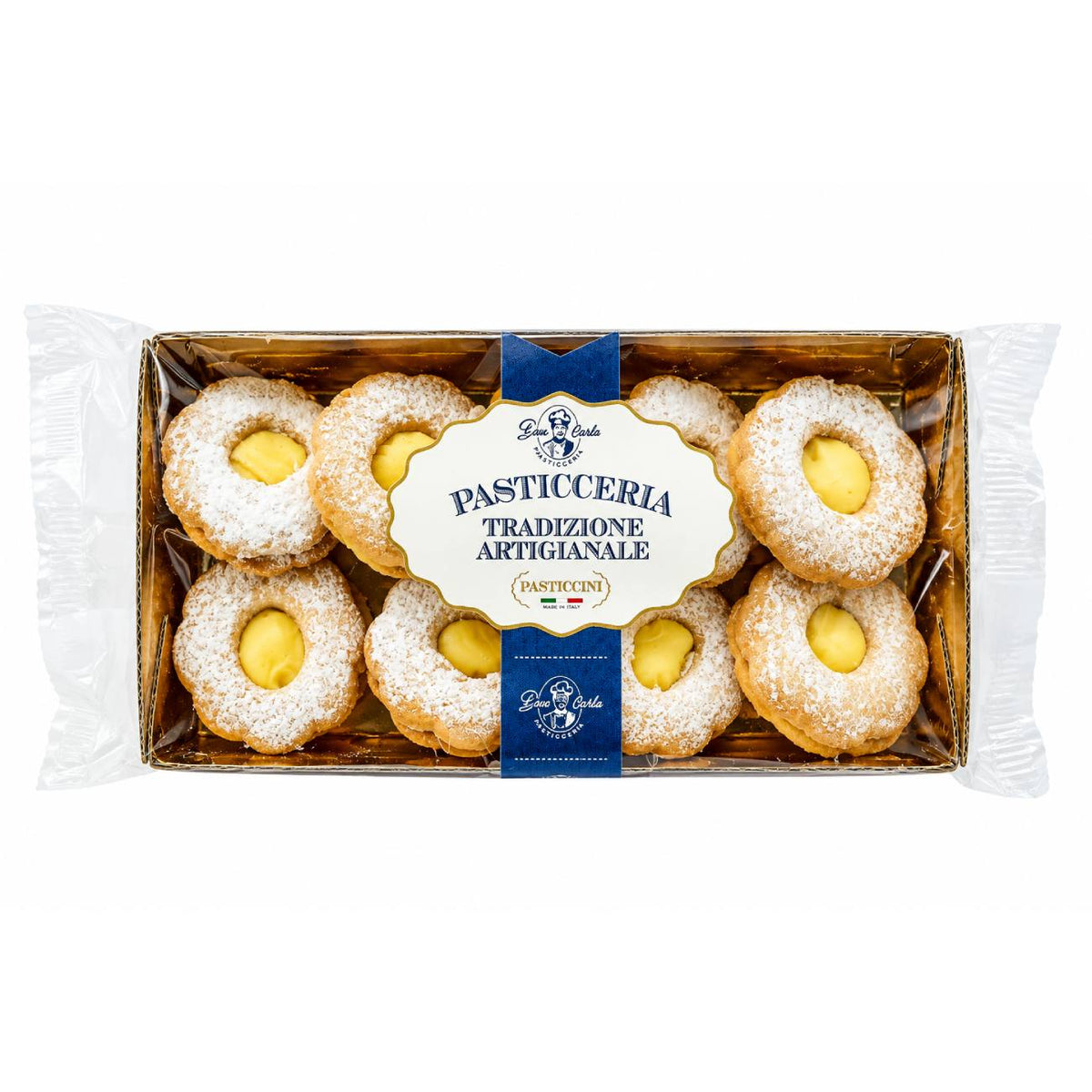 Cepumi ar citronu krēma pildījumu DON CARLO Margherite al Limone, 200g