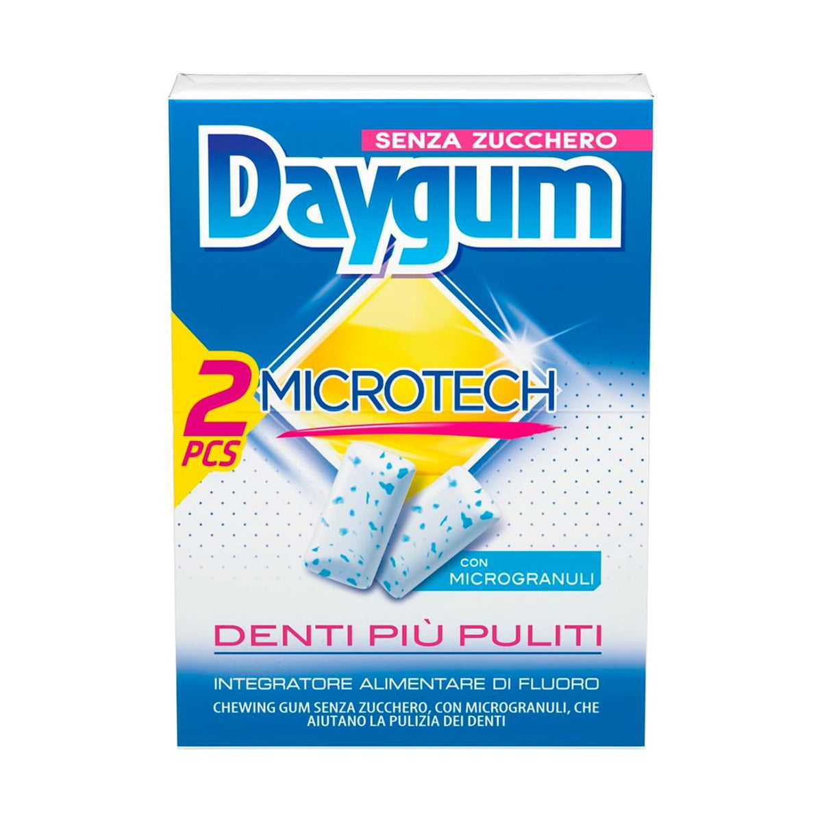 Košļājamā gumija bez cukura ar piparmētru garšu DAYGUM Microtech
