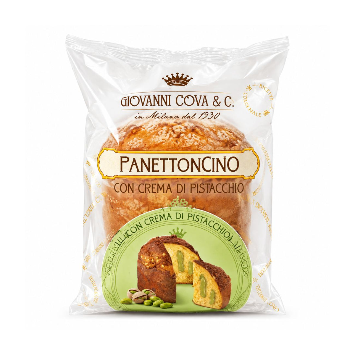 GIOVANNI COVA Panettoncino Pistacchio