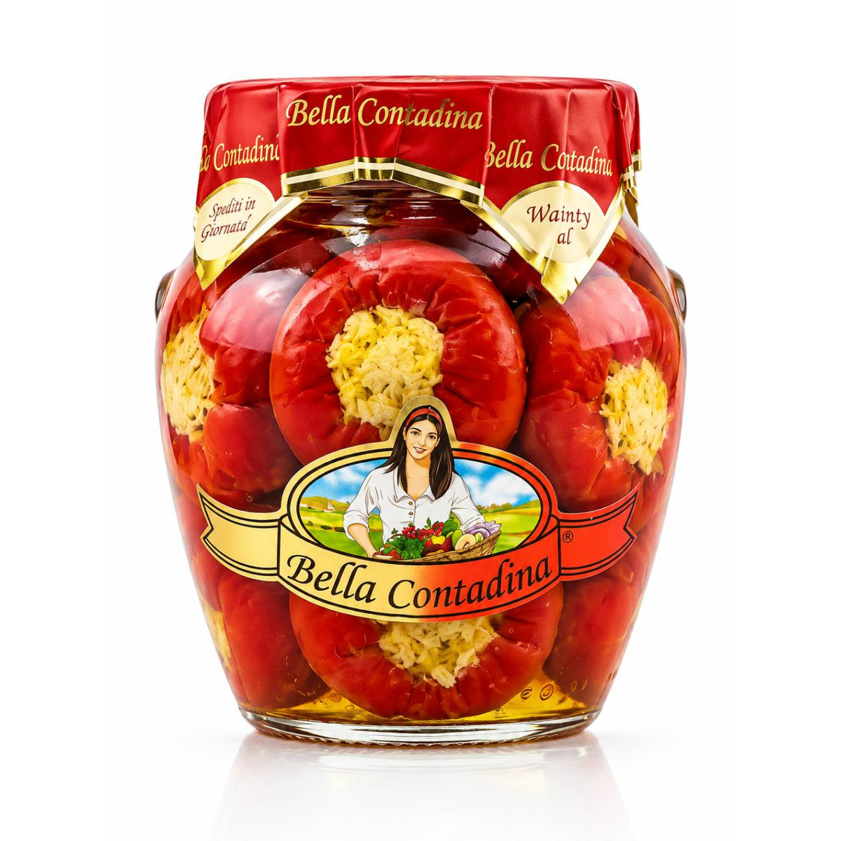 Ar tunci pildīti čili pipari BELLA CONTADINA 580g