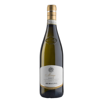 Sausas baltasis vynas BERSANO Mirage Gavi del Comune di Gavi DOCG 12,5%