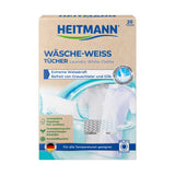 Balināšanas lupatiņas HEITMANN Wäsche Weiss Tücher, 20 gab.