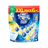 Tualetes bloks Kraft-Aktiv Lemon, 6x50g