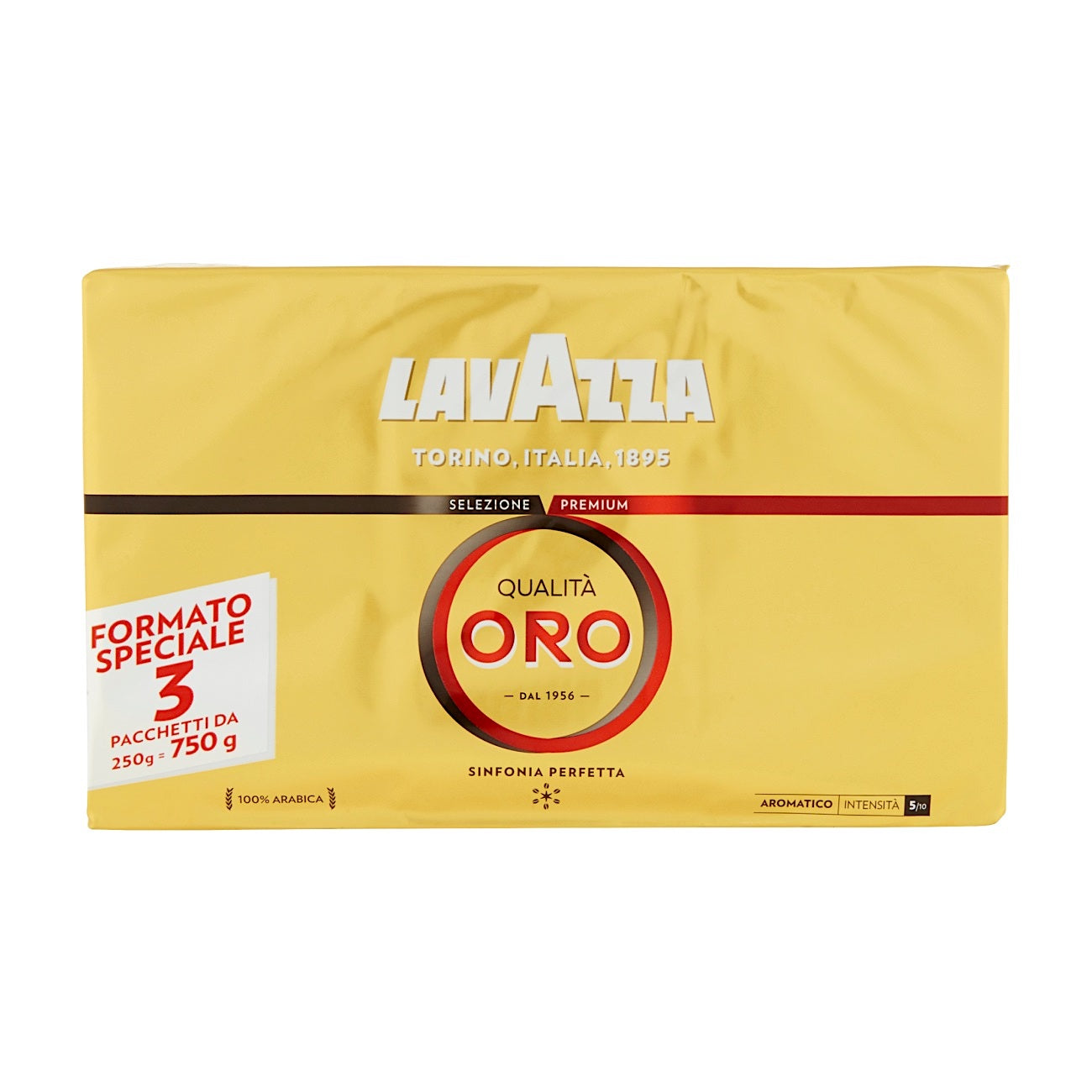 Maltā kafija LAVAZZA Qualita Oro, 3 x 250g