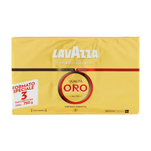 Jahvatatud kohv Qualita Oro, 3 x 250g