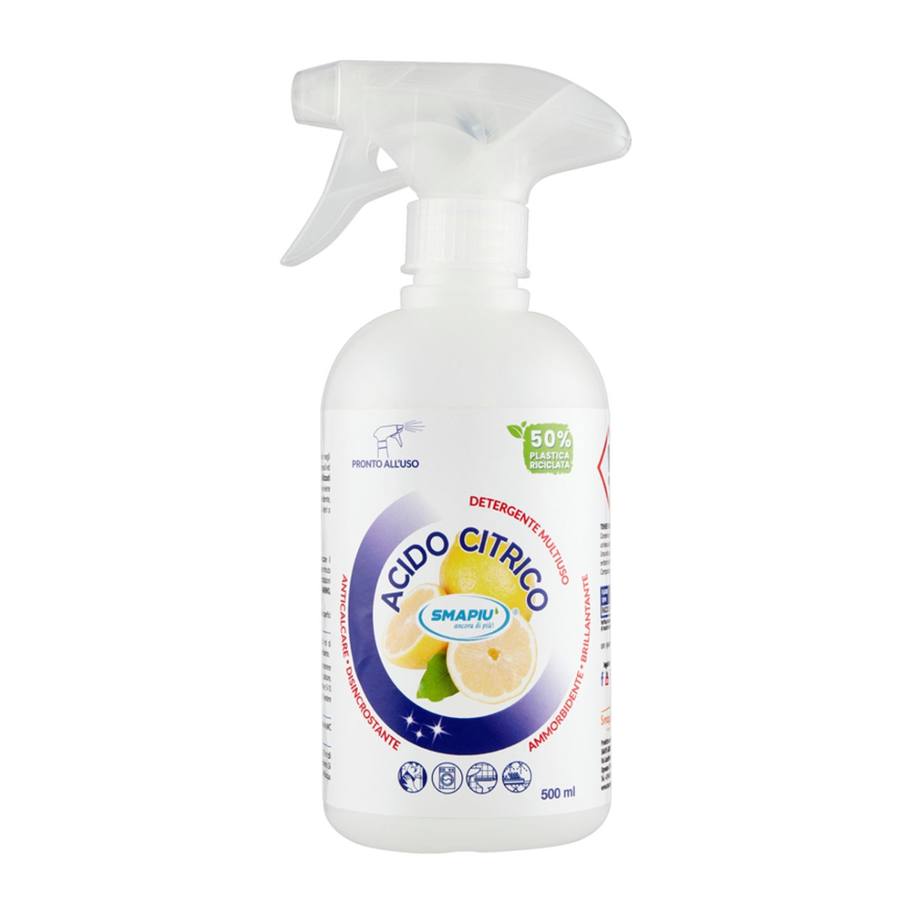 Citric acid cleaning agent SMAPIU Acido Citrico, 500 ml