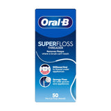 Zobu diegs ORAL-B Super Floss, 50 gab.