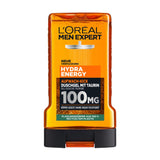 Dušas želeja un šampūns Hydra Energy Loreal, 250 ml